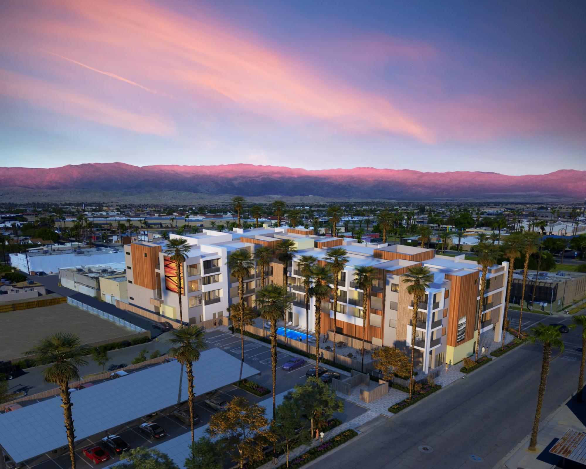 Skyline at Bliss and Oasis