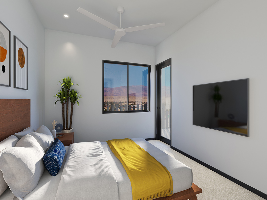 Skyline at Bliss and Oasis internal rendering