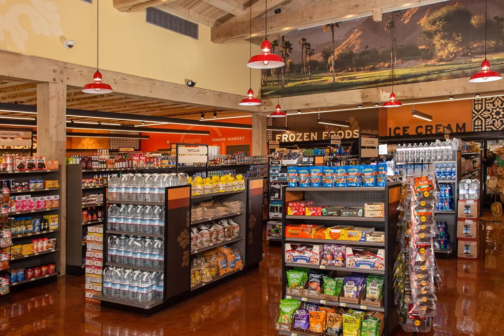 Tower Market inside store