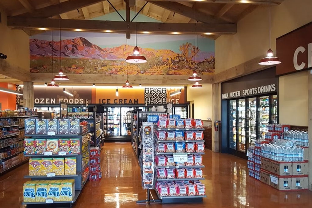 Tower Market inside store